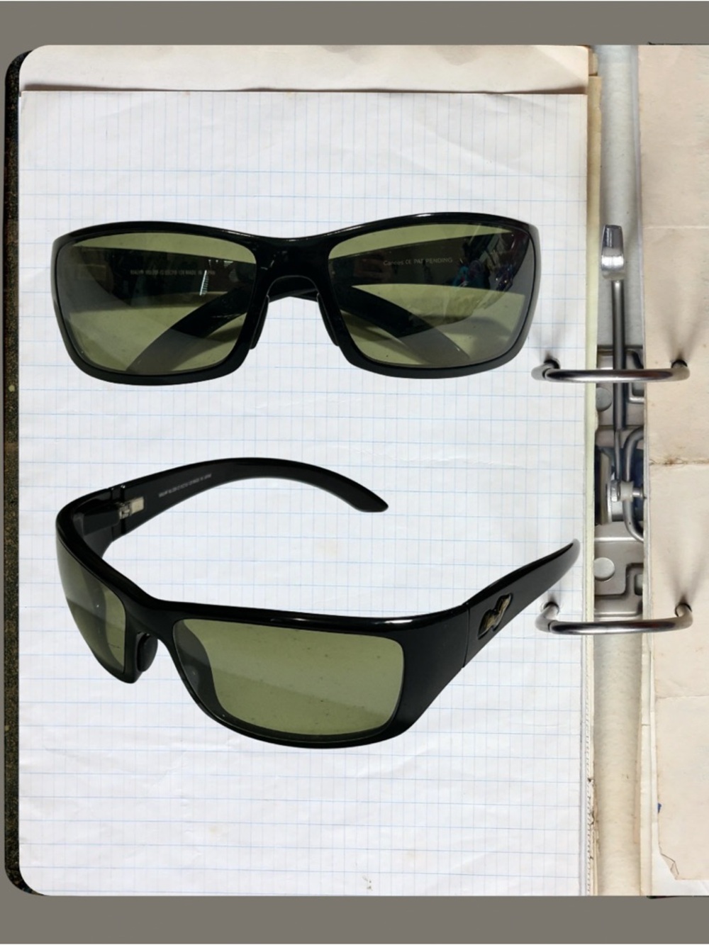 Maui Jim Black Frame Polarized Sunglasses